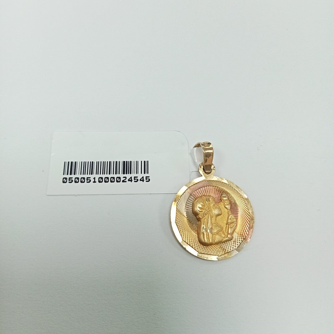 10099MED02400A545 FRD17 MEDALLAS ORO 10K 1.4GRS (NUEVO)