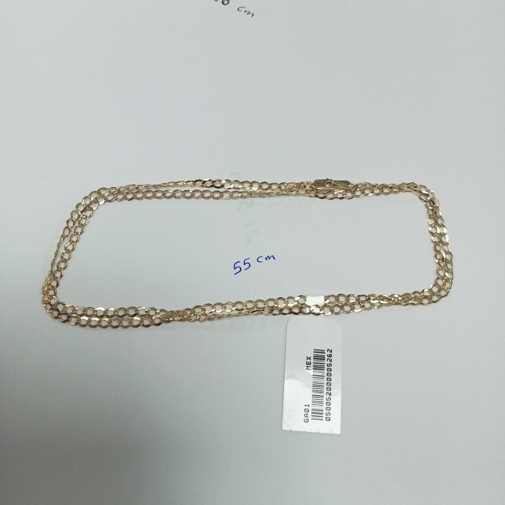 CADENA BARBADA 5.2G 55 CM (NUEVO)