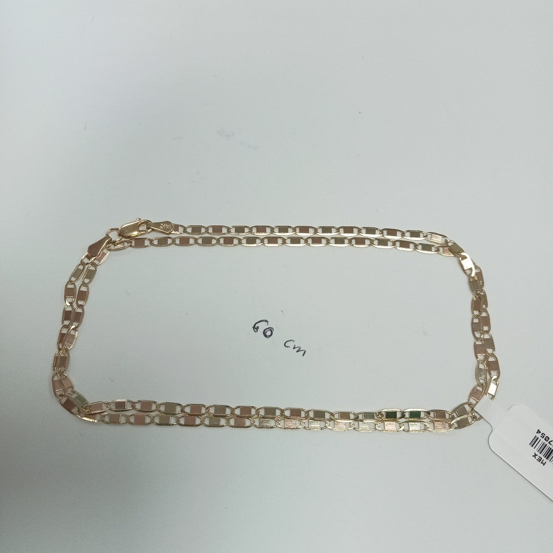 CADENA ESPECIAL MARINERA ESPEJO 7.7G 60 CM (NUEVO)