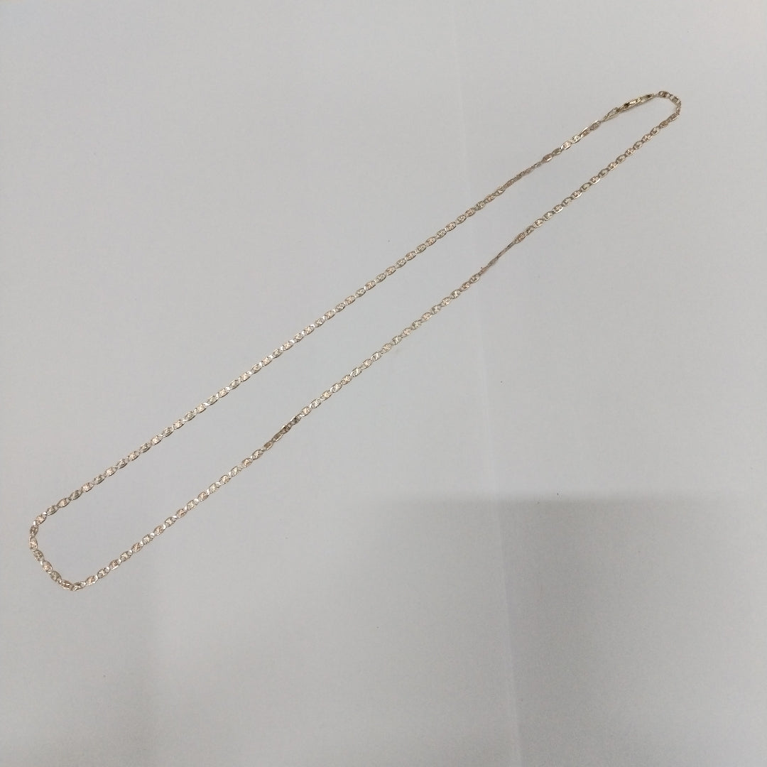 CADENA TEJIDO MARINERO 3.11GR 55 CM (NUEVO)