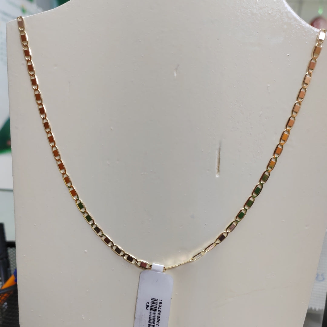 CADENA ESPECIAL MARINERA ESPEJO 7.7G 60 CM (NUEVO)