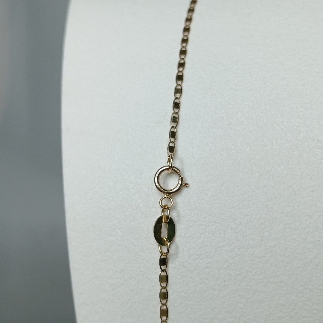 CADENA TEJIDO MARINERO 1.91GR 55 CM (NUEVO)