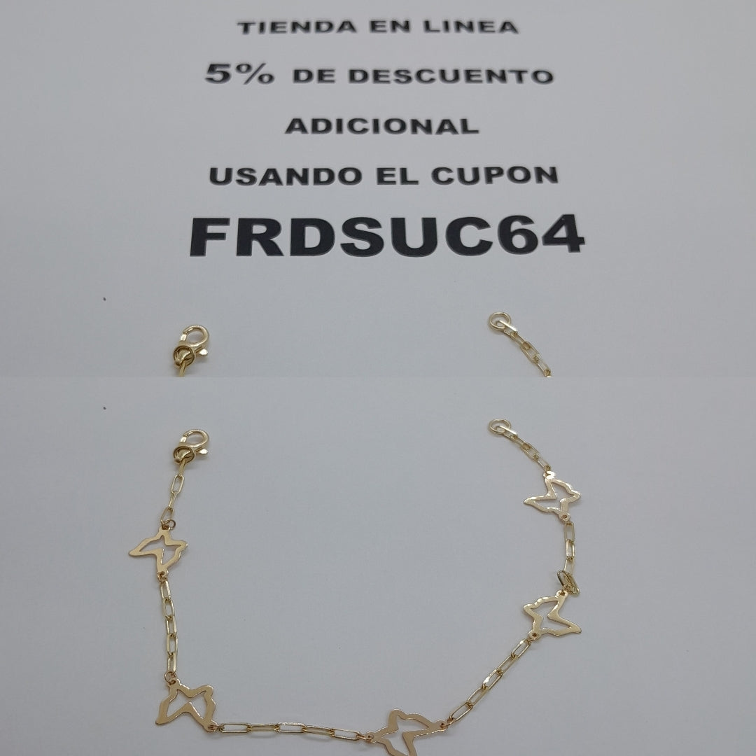 PULSERAS DAMA ORO 14K 1.8 (NUEVO)