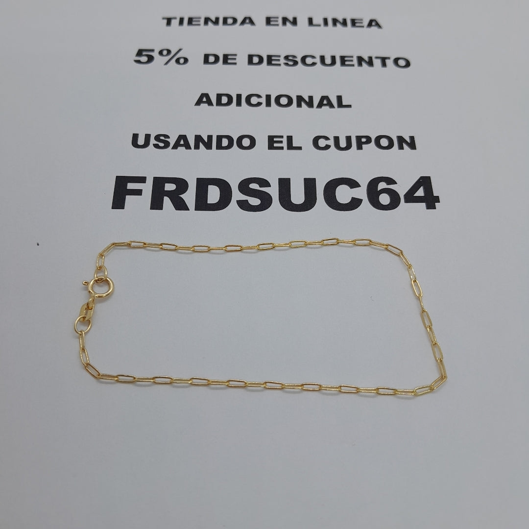 PULSERAS DAMA ORO 14K 0.8 (NUEVO)