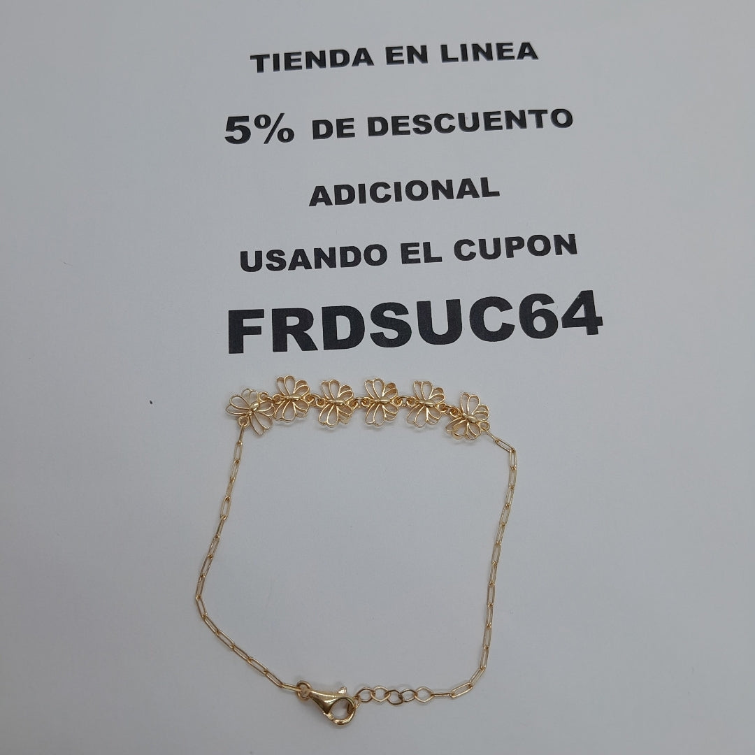 PULSERAS DAMA ORO 14K 2.9 (NUEVO)