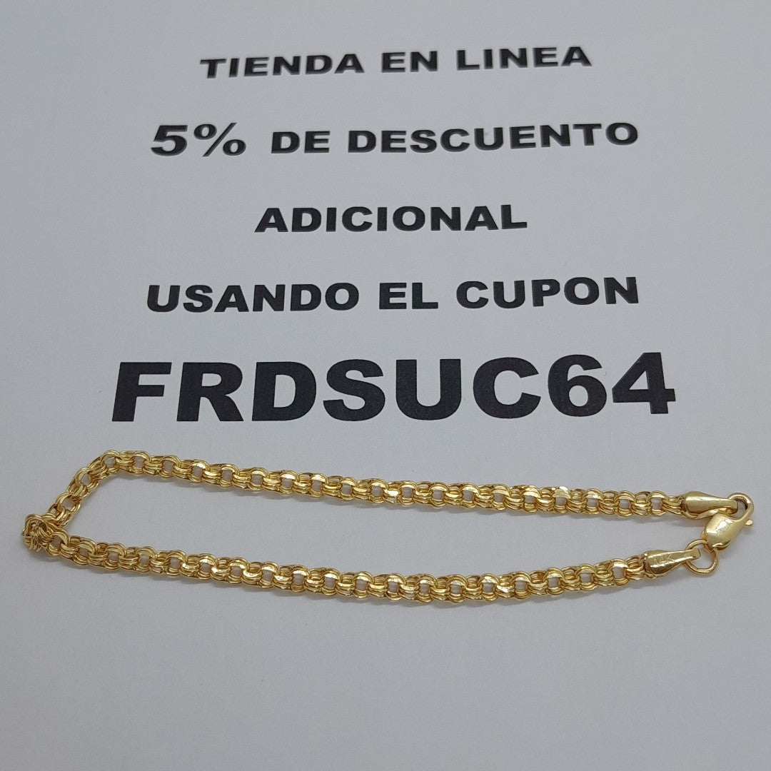 PULSERAS DAMA ORO 14K 1.7 (NUEVO)