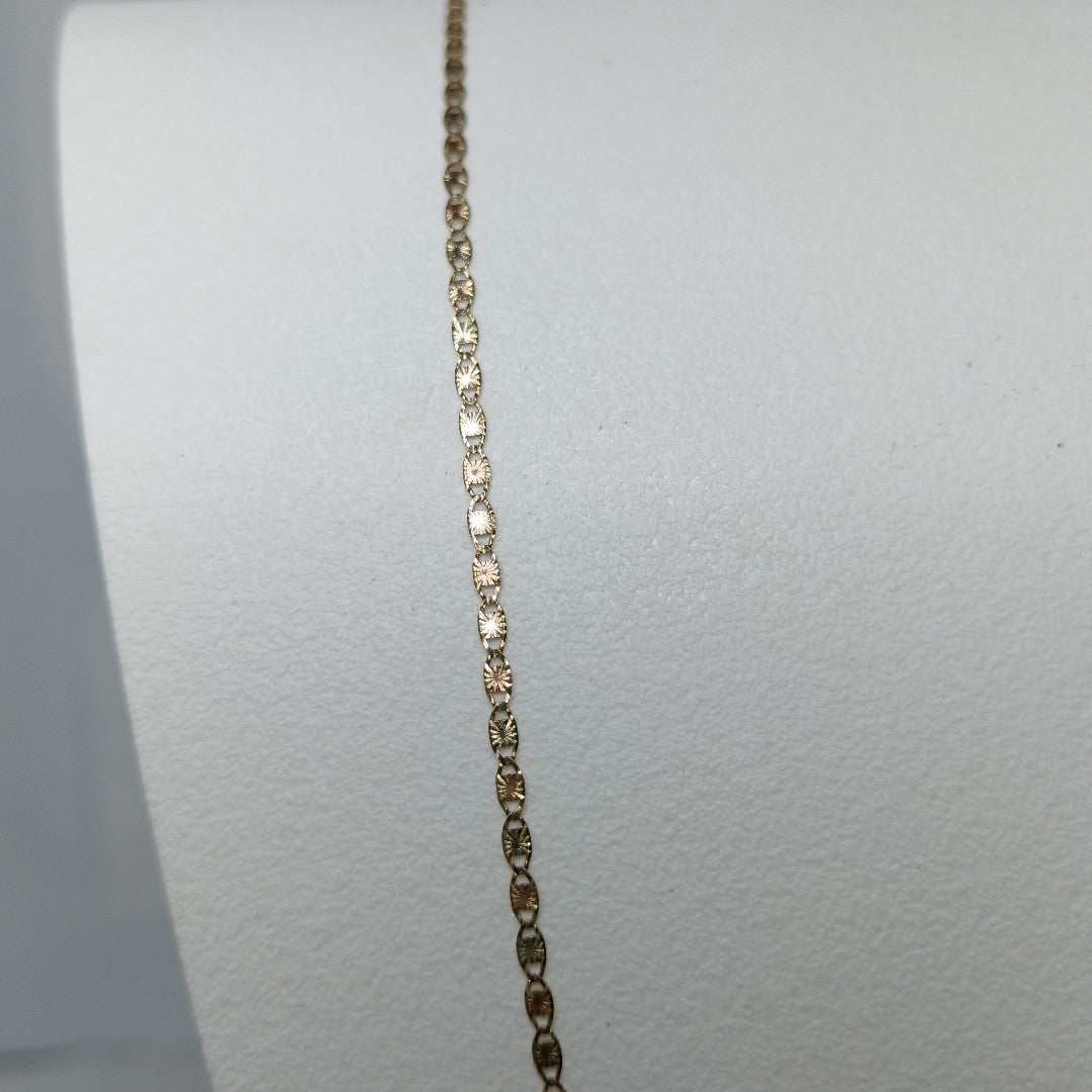 CADENA TEJIDO MARINERO 1.71GR 50 CM (NUEVO)