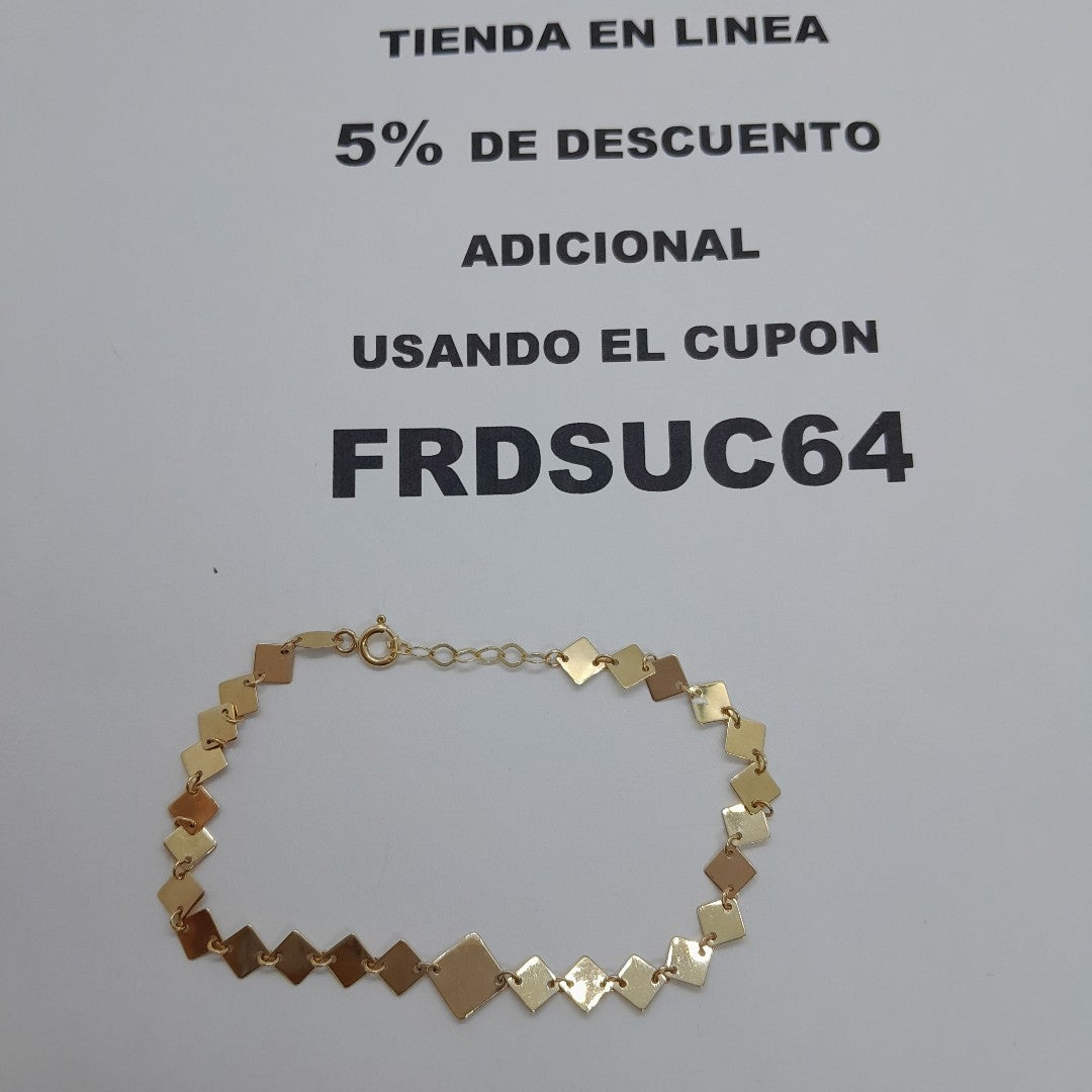 PULSERAS DAMA ORO 14K 2.5 (NUEVO)