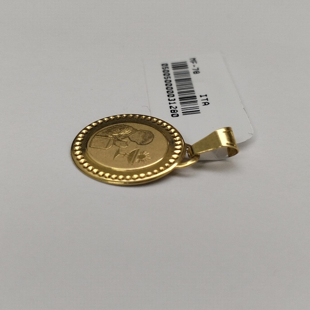 DIJES RELIGIOSOS ORO 14K 1 GRS (NUEVO)