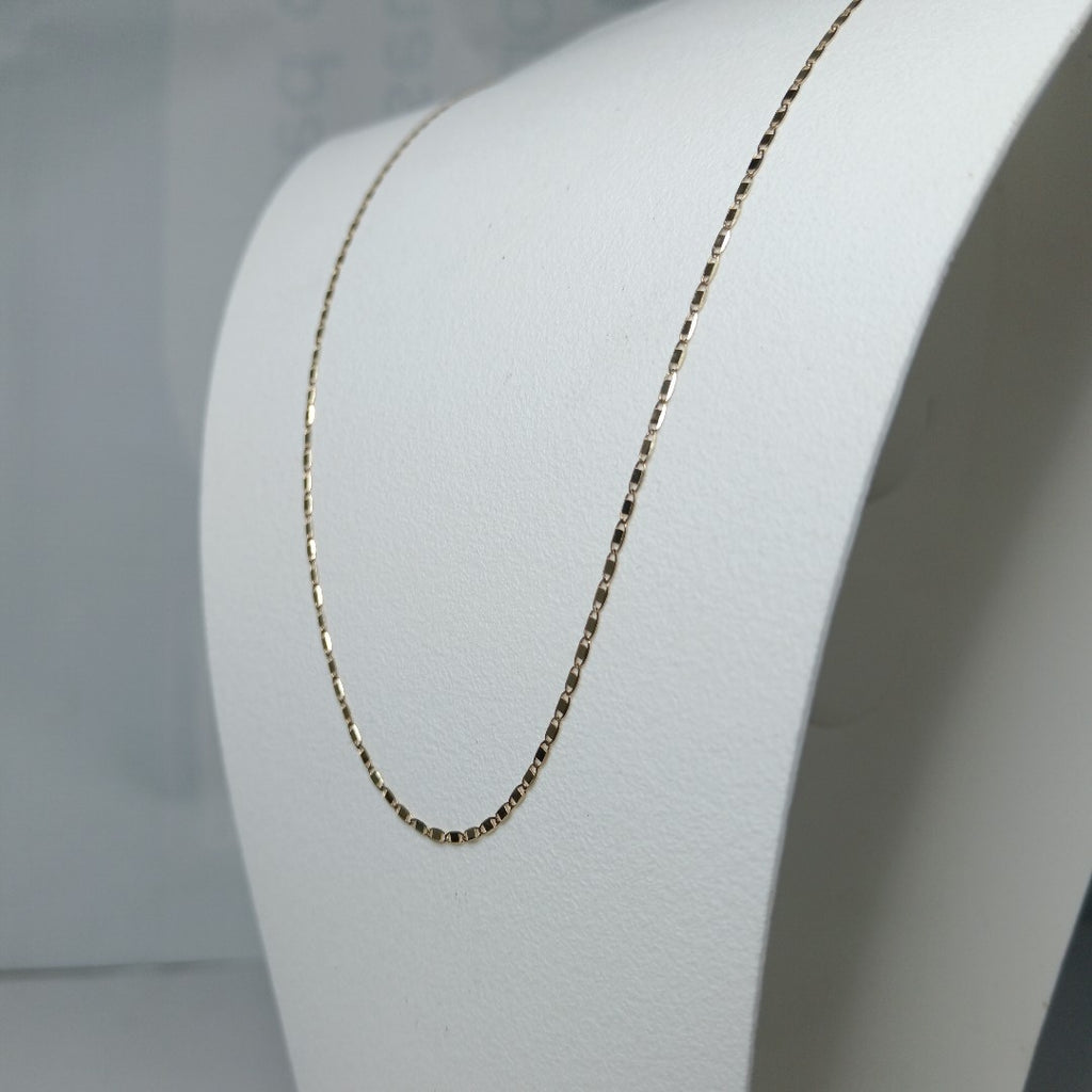 CADENA TEJIDO MARINERO 1.91GR 55 CM (NUEVO)