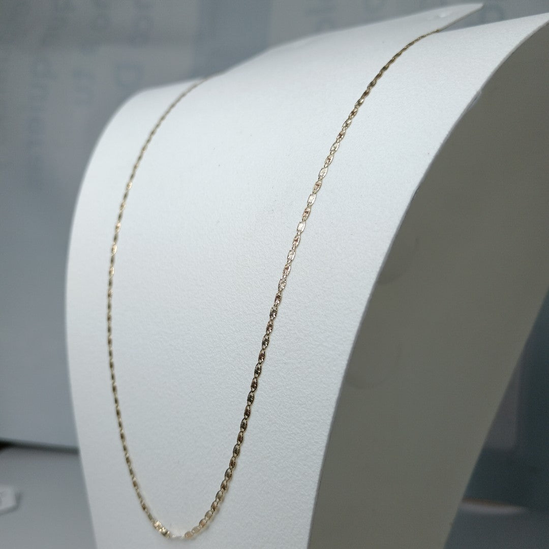 CADENA TEJIDO MARINERO 1.71GR 50 CM (NUEVO)