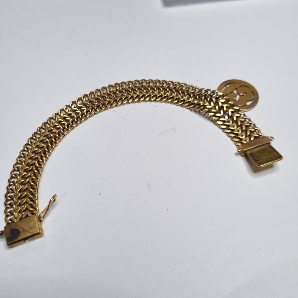 PULSERA. ORO. 14 K 41.8 GRMS (SEMINUEVO)