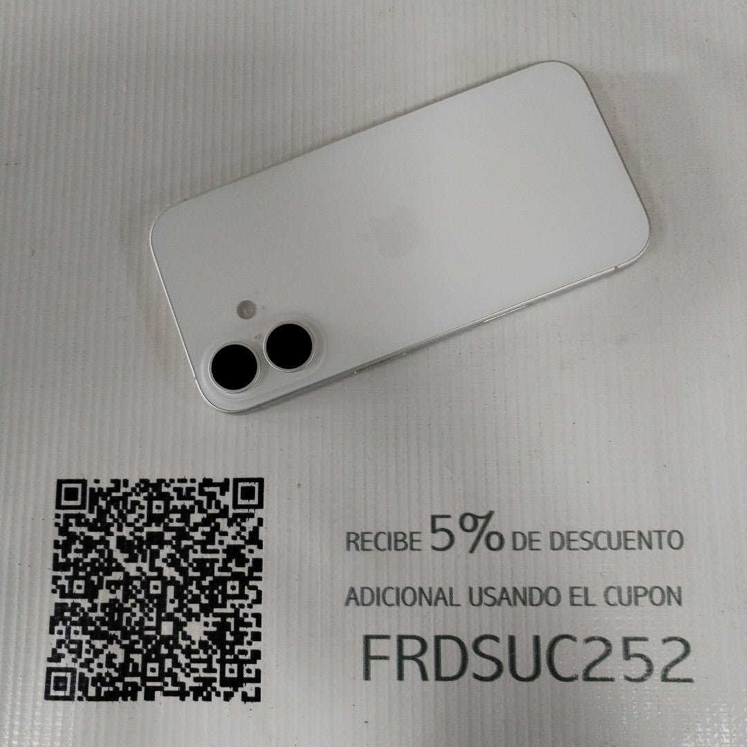 CELULAR APPLE IPHONE 16 A3288 (2024) 128 GB 8 GB RAM (SEMINUEVO)