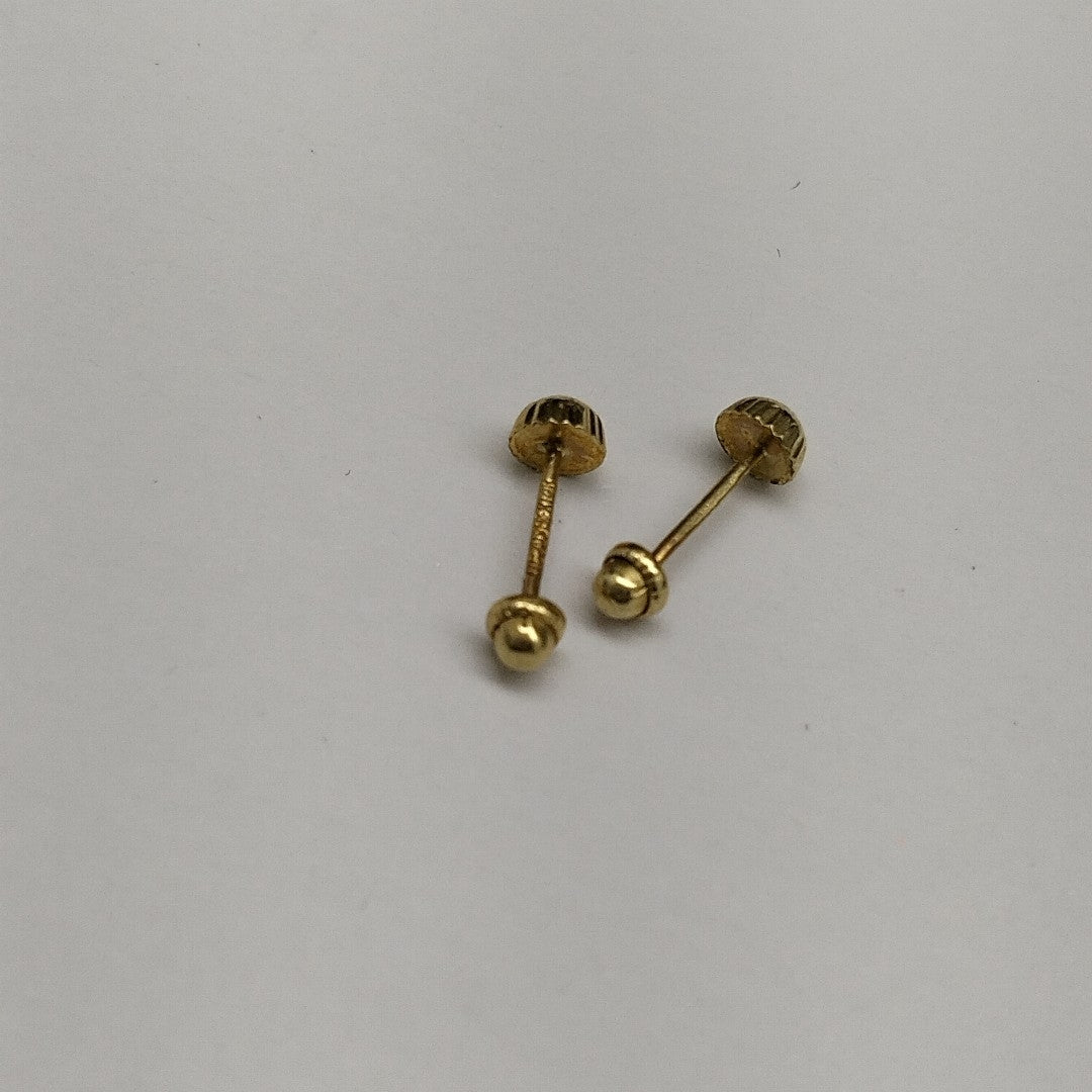 BROQUELES ORO 14K 1 (NUEVO)