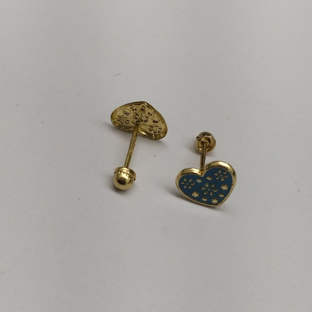 BROQUELES ORO 10K 1 (NUEVO)