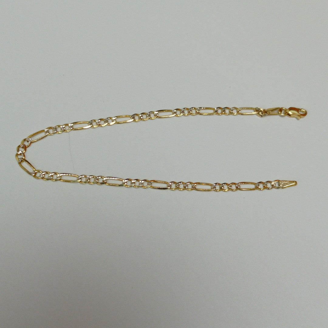 PULSERA 3 X 1 DIAMANTADA 3.3GR 18 CM (NUEVO)