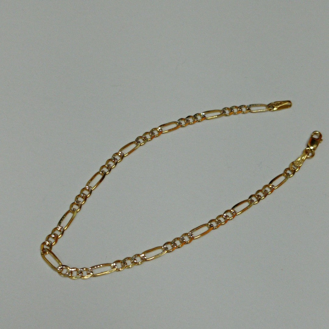 PULSERA 3 X 1 DIAMANTADA 3.1GR 18 CM (NUEVO)