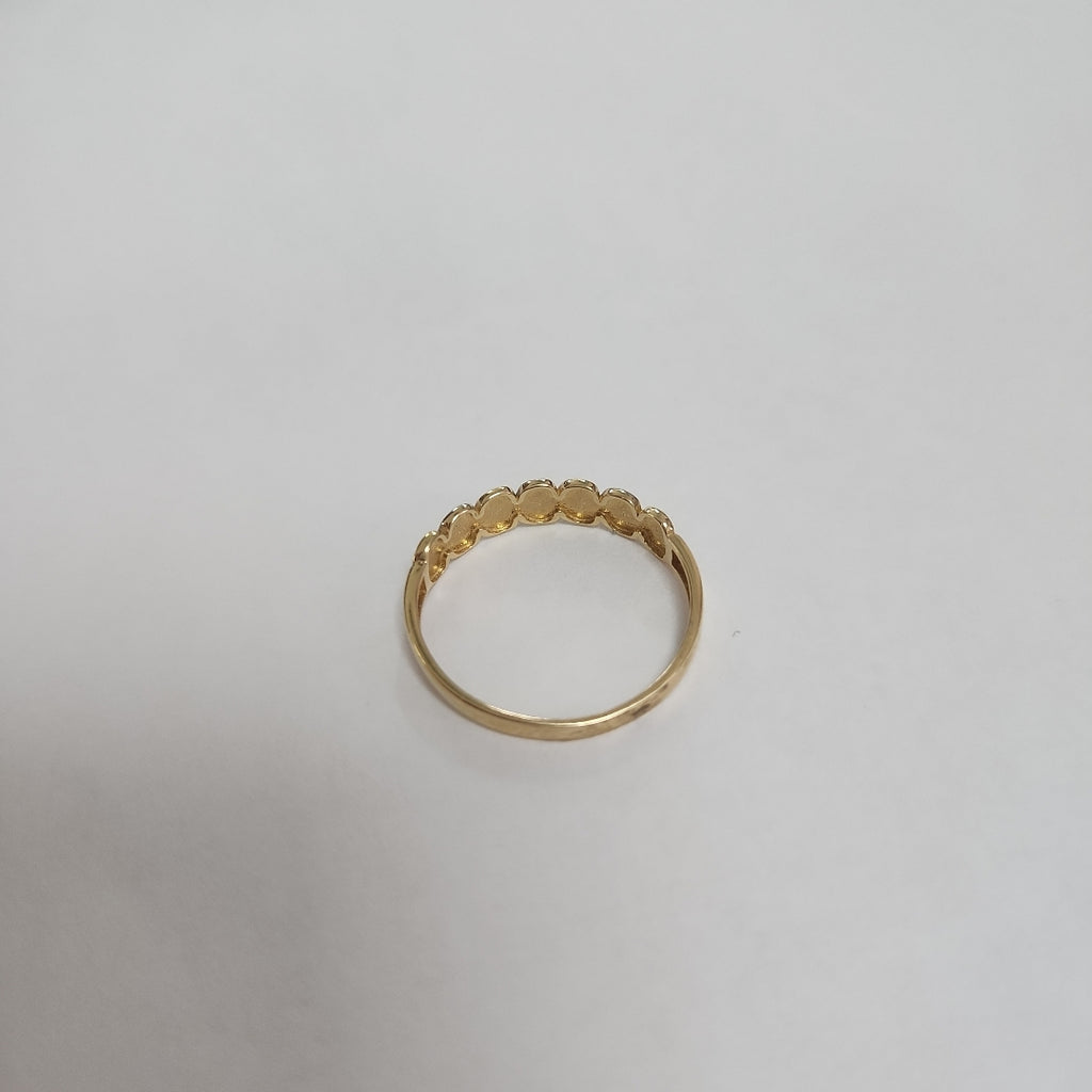 ANILLITO. ORO COMBINADO. 14 K 1.3 GRMS (SEMINUEVO)