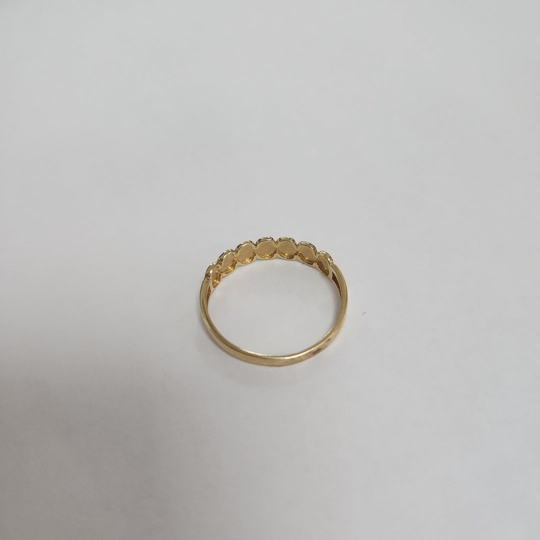 ANILLITO. ORO COMBINADO. 14 K 1.3 GRMS (SEMINUEVO)