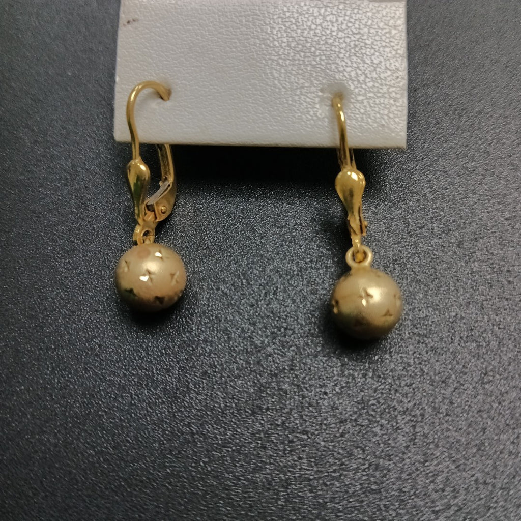 ARETES PAR. ORO. 14 K 1.7 GRMS (SEMINUEVO)