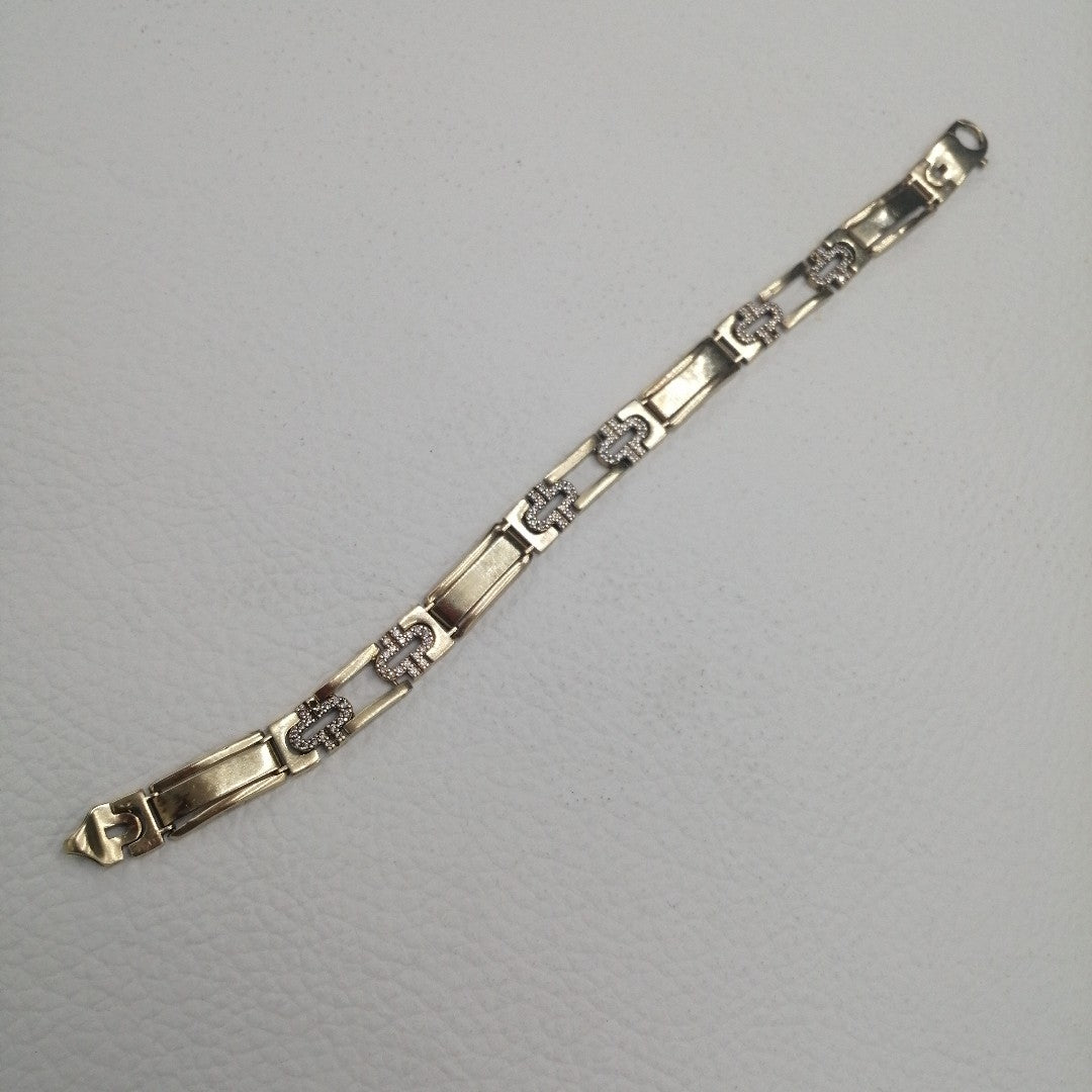 K1 20,10 GRMS 14 K ESPECIFICACIONES COMPLEMENTARIAS PULSERA ORO 14K HECHURA ESP (SEMINUEVO)