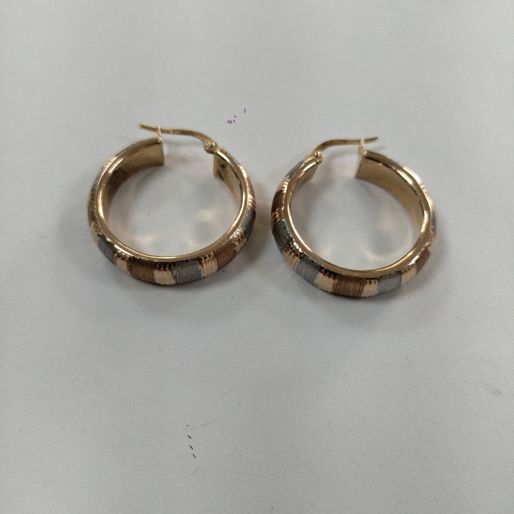 ARRACADAS PAR. ORO COMBINADO. 10 K 4 GRMS (SEMINUEVO)