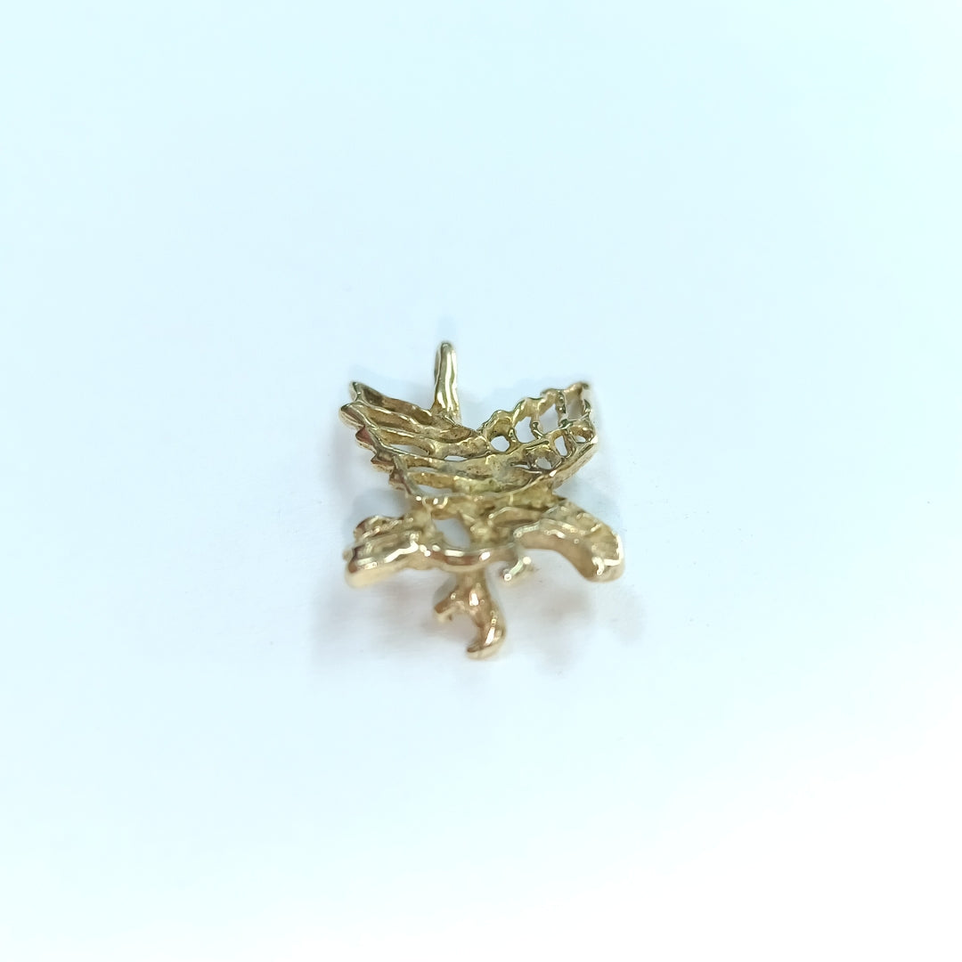 K1 0,90 GRMS 14 K ESPECIFICACIONES COMPLEMENTARIAS DIJE MOTIVO PALOMA 14 KT 0.9 (SEMINUEVO)