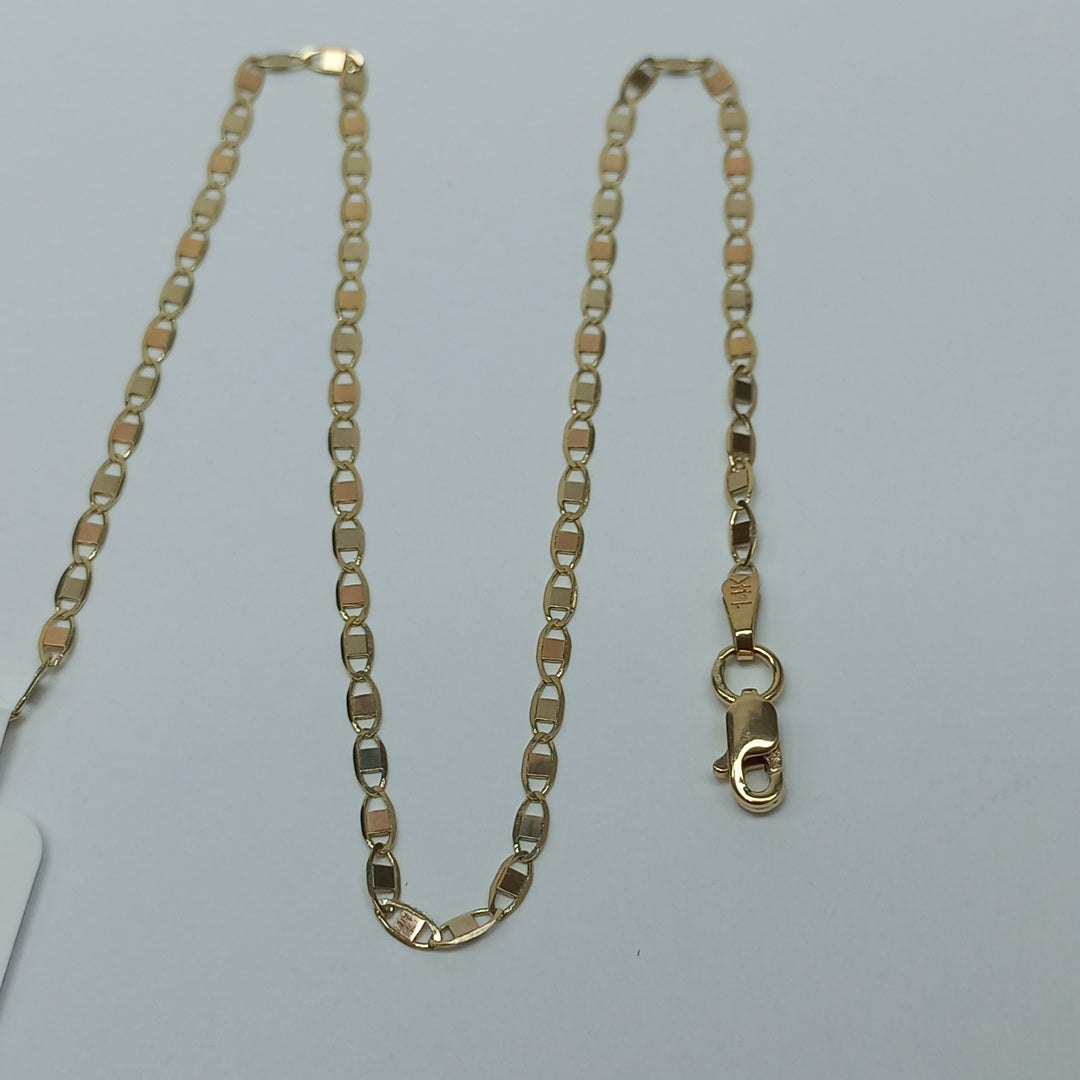 CADENA ESPECIAL MARINERA ESPEJO 3.61G 55 CM (NUEVO)