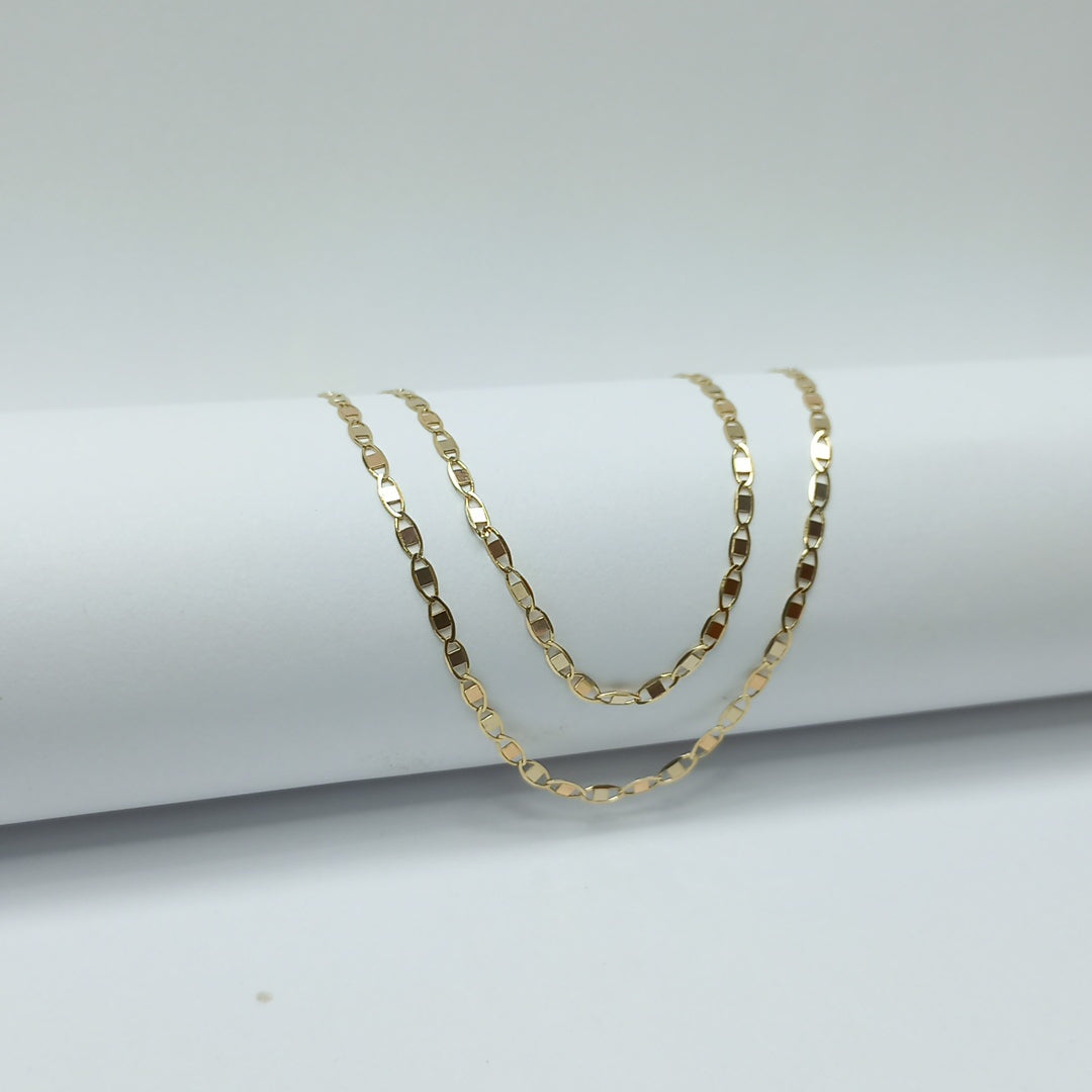 CADENA ESPECIAL MARINERA ESPEJO 3.61G 55 CM (NUEVO)