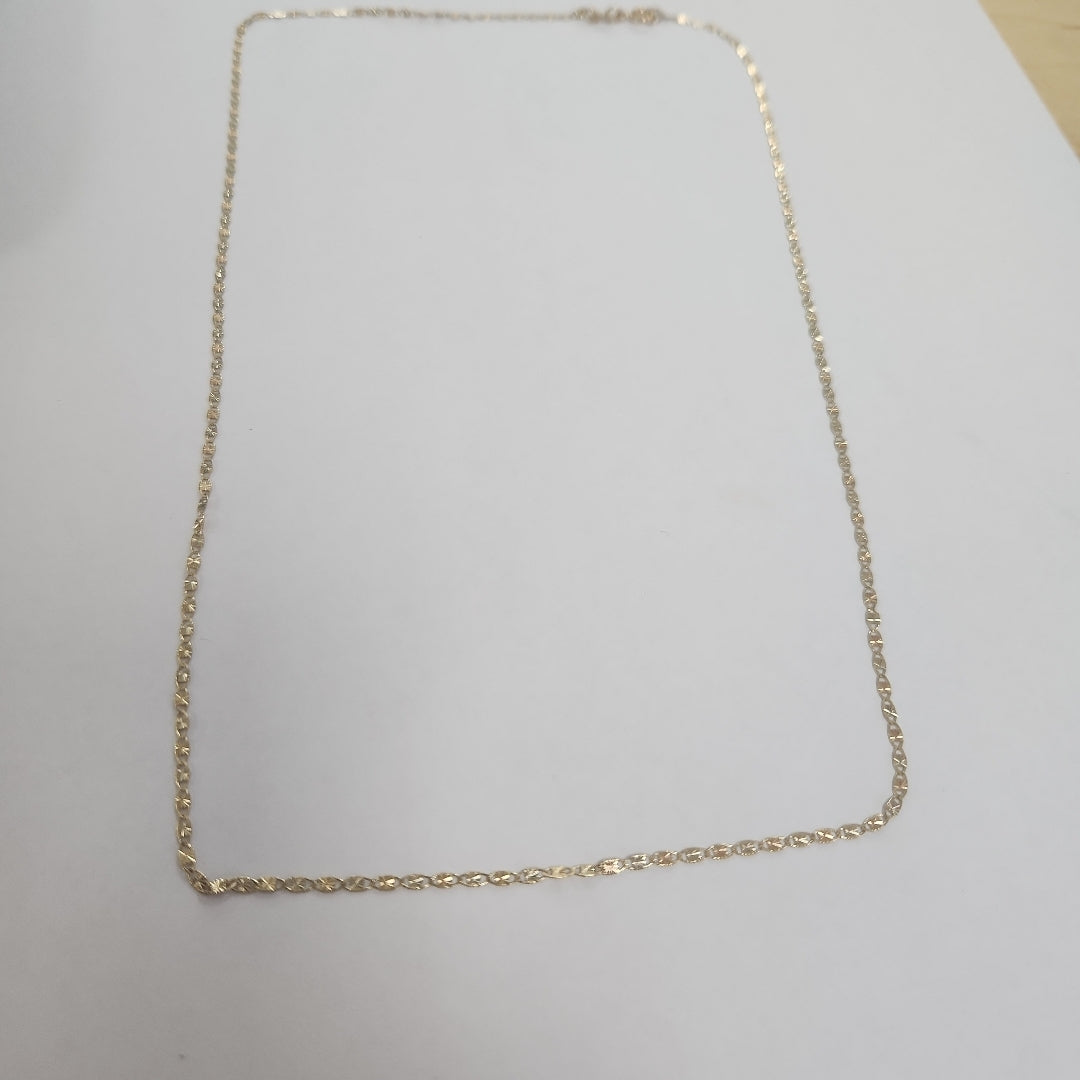 CADENA TEJIDO MARINERO 1.91GR 50 CM (NUEVO)