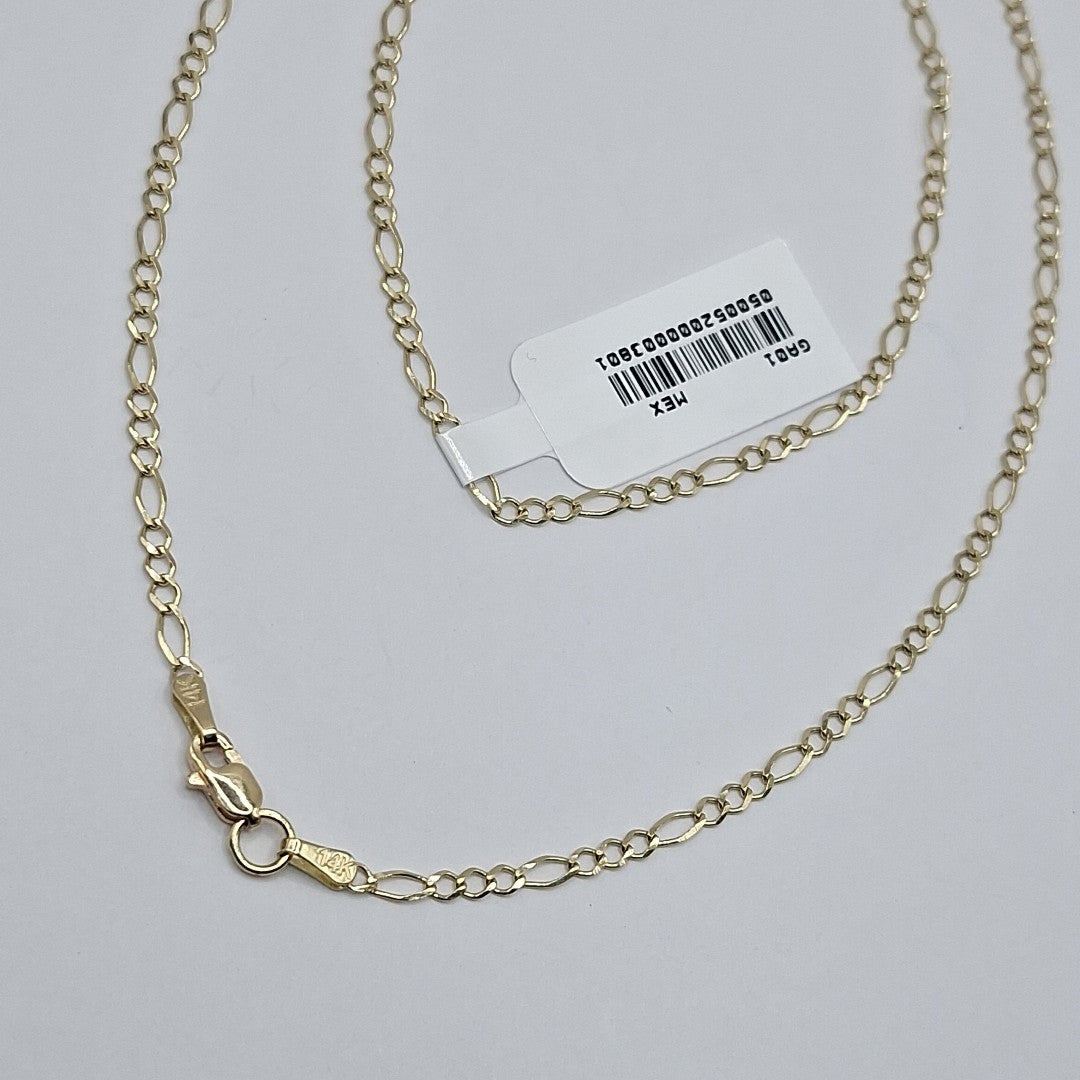 CADENA 3 X 1 3.71GR 55 CM (NUEVO)