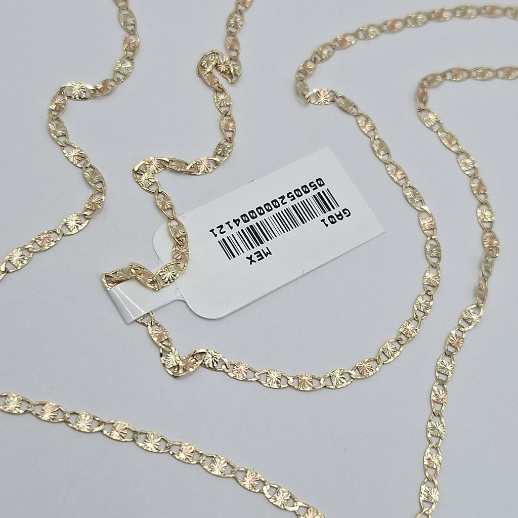 CADENA TEJIDO MARINERO 3.31GR 55 CM (NUEVO)