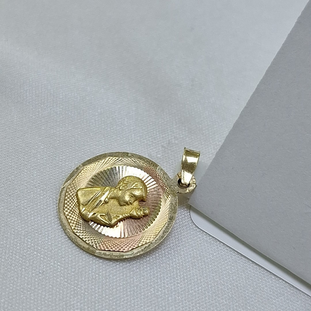 10149MED99900B167 FRD15 MEDALLAS ORO 14K 1.5GRS (NUEVO)