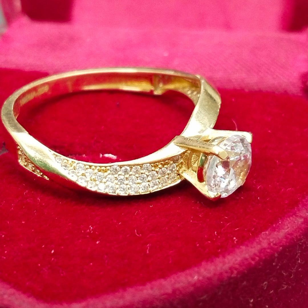 10322ANI24290B922 FRD27 SOLITARIOS ORO 14K 2.9GRS (NUEVO)