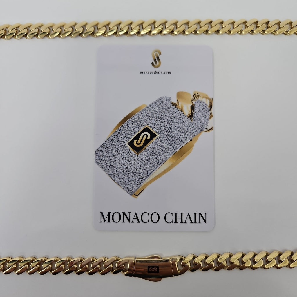 CADENA MONACO ORO 14K 24.6 (NUEVO)