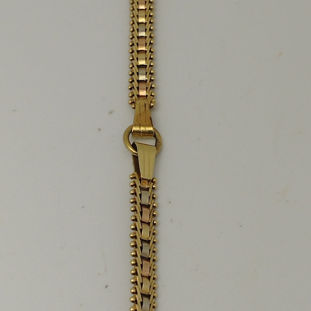 K1 8,00 GRMS 10 K ESPECIFICACIONES COMPLEMENTARIAS PULCERA TIPO BOLEADO BOCHE TI (SEMINUEVO)