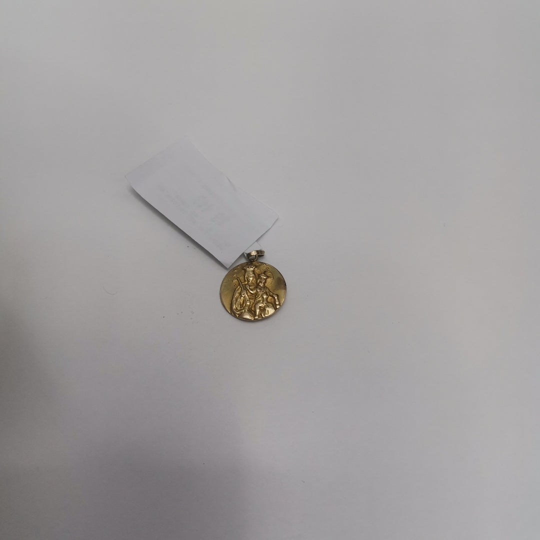 MEDALLA RELIGIOSA ORO 14 K 1,40 GRMS (SEMINUEVO)