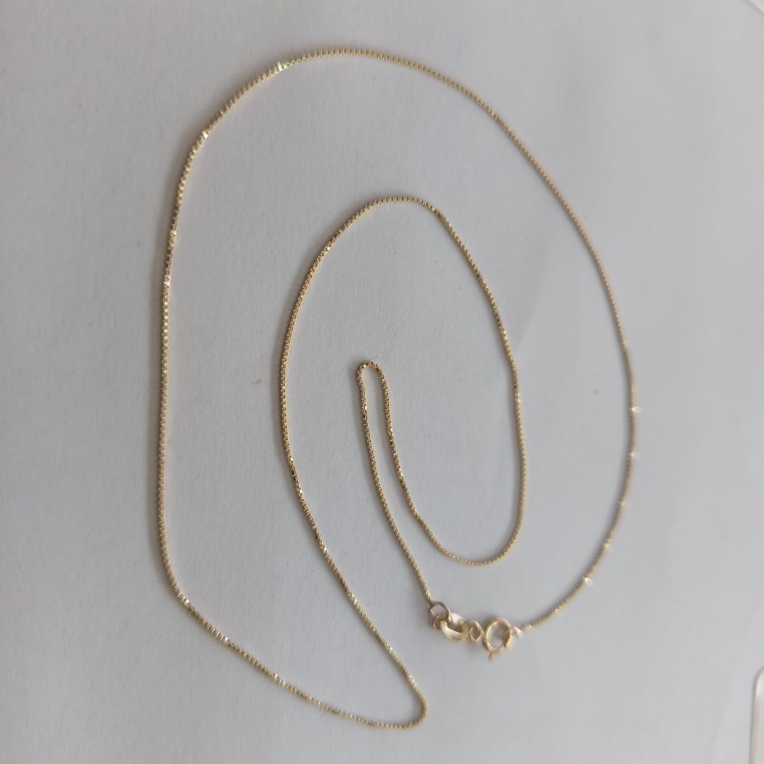 CADENA VENECIANA 1.61G 50 CM (NUEVO)