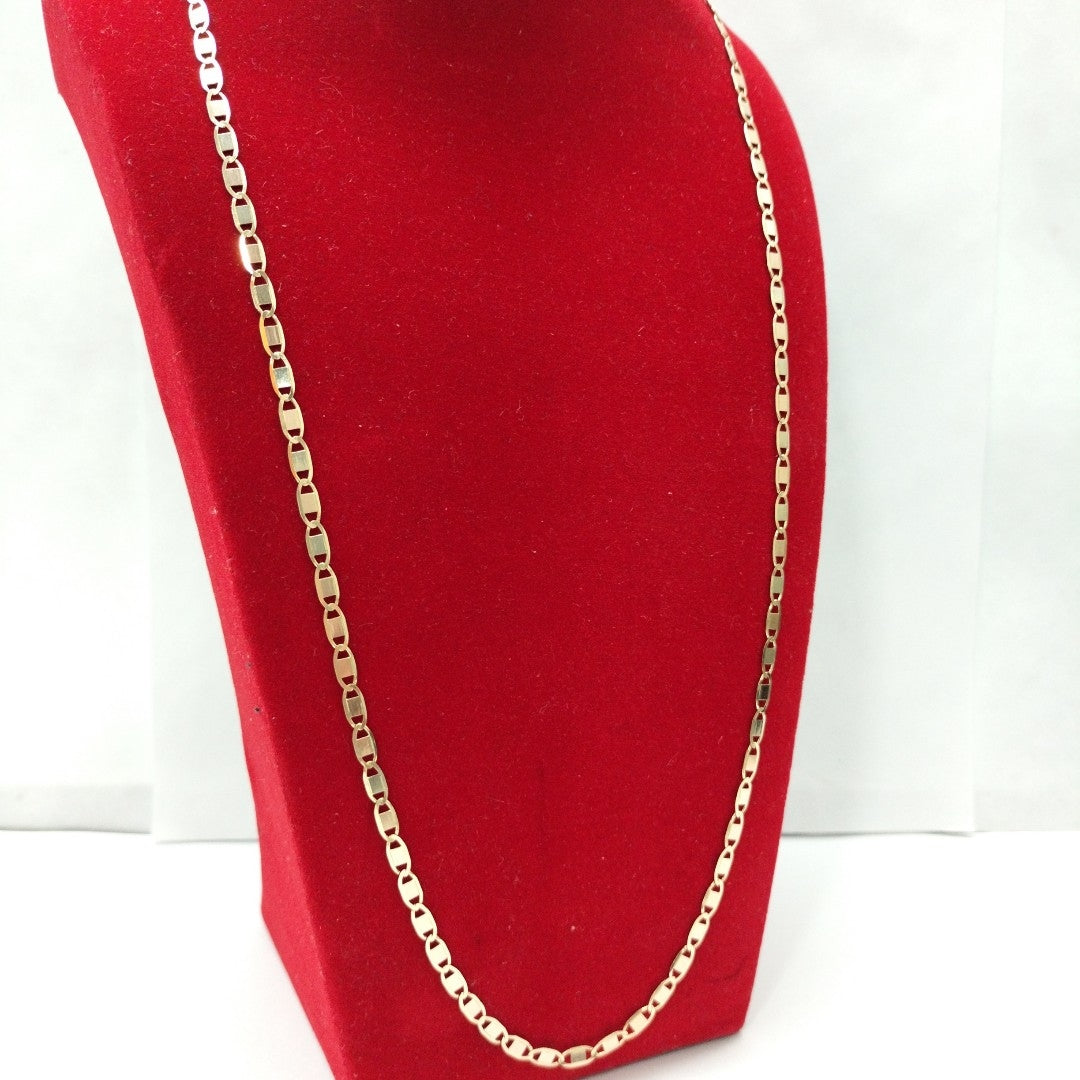 CADENA ESPECIAL MARINERA ESPEJO 7.3G 55 CM (NUEVO)