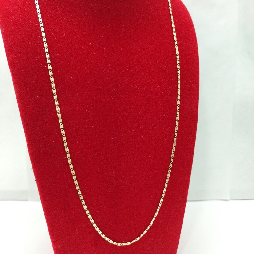 CADENA TEJIDO MARINERO 1.91GR 50 CM (NUEVO)