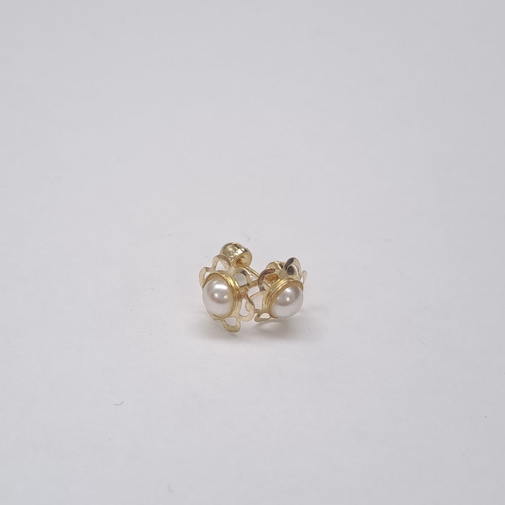 BROQUELES ORO 14K 1 (NUEVO)