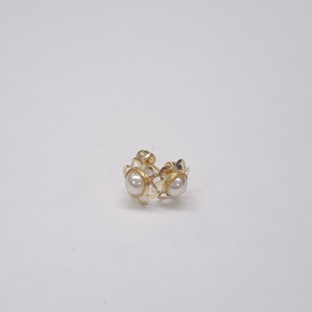 BROQUELES ORO 14K 1 (NUEVO)