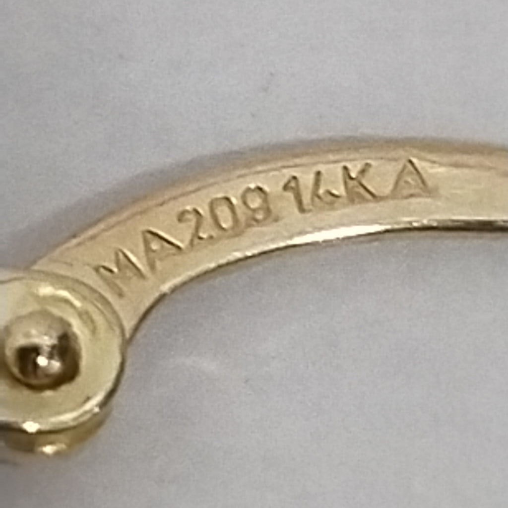 ARRACADAS ORO 14K 2.2 (NUEVO)