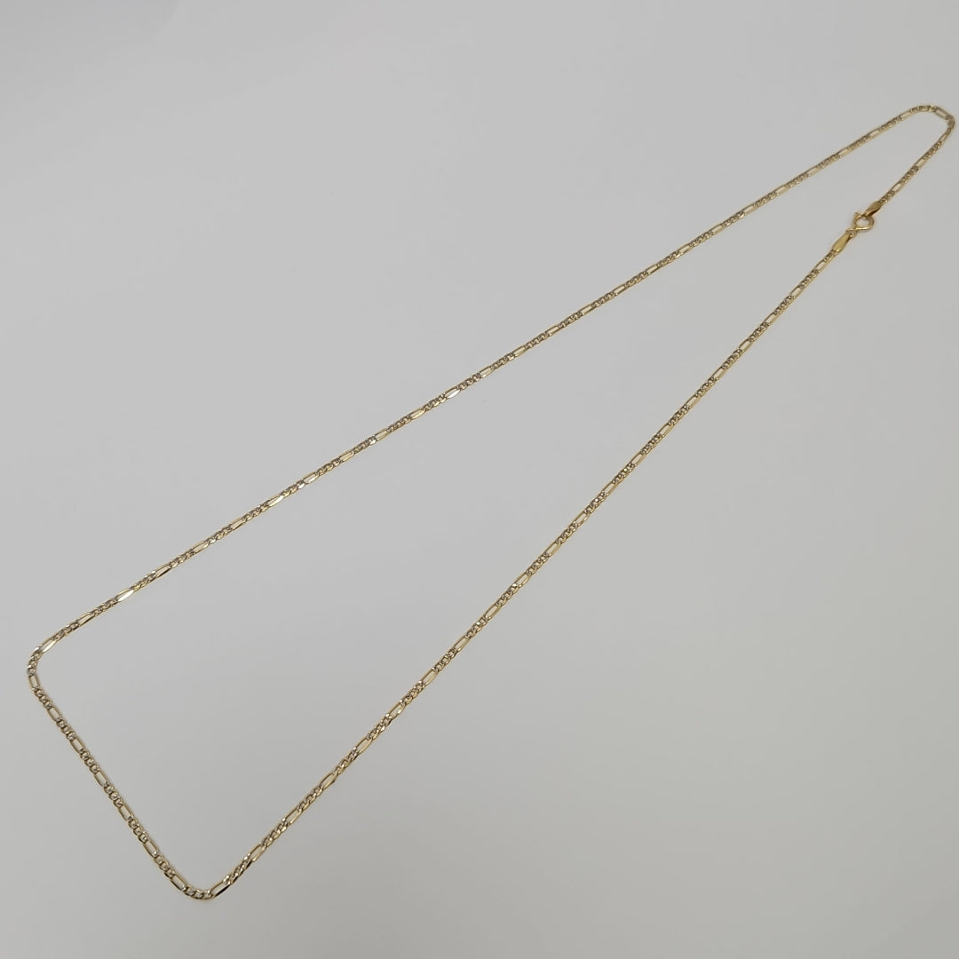 CADENAS CARTIER 3 1 DIAMANTADA ORO 14K 3.3 (NUEVO)