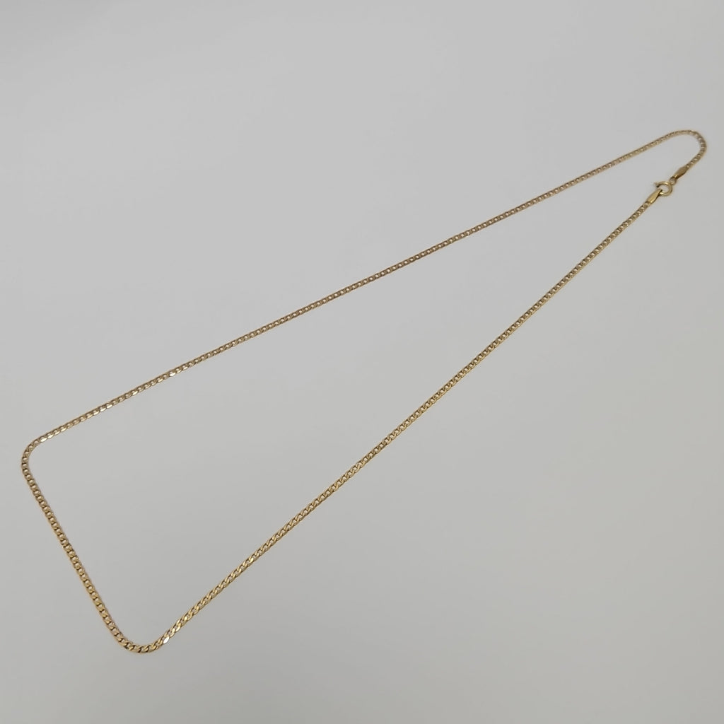 CADENAS BARBADA AMARILLA ORO 10K 2.5 (NUEVO)