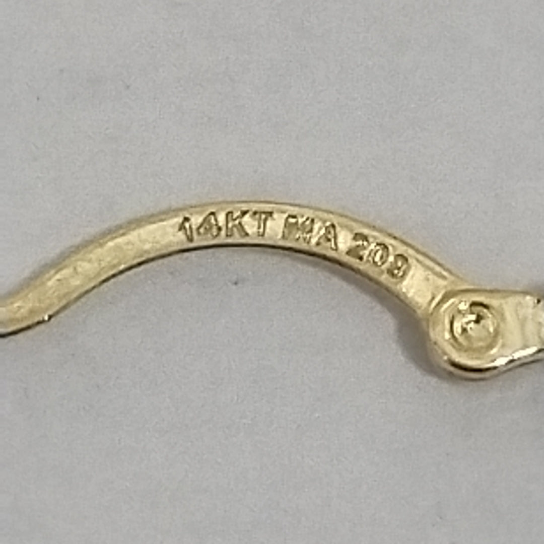 ARRACADAS ORO 14K 1.7 (NUEVO)