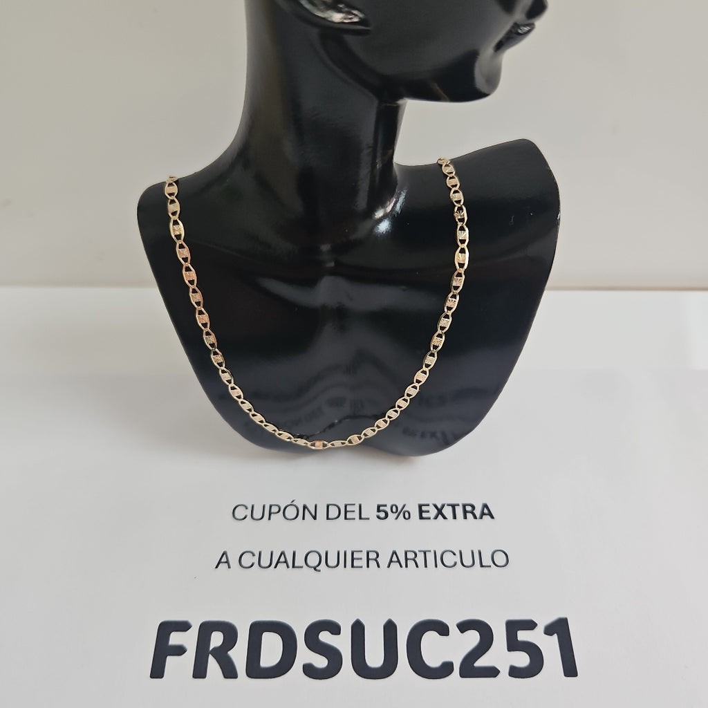 CADENA MARINERA 3.7G 60 CM (NUEVO)