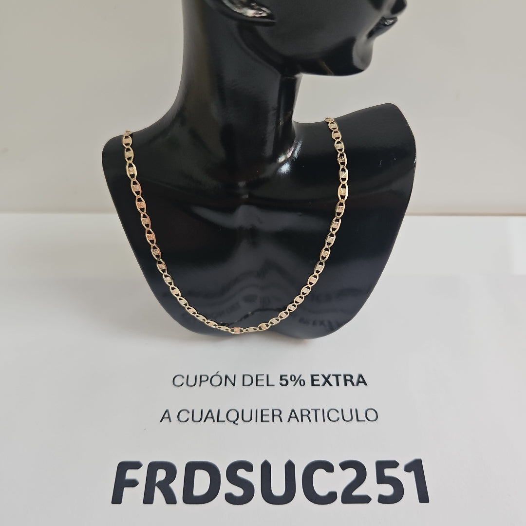 CADENA MARINERA 3.7G 60 CM (NUEVO)