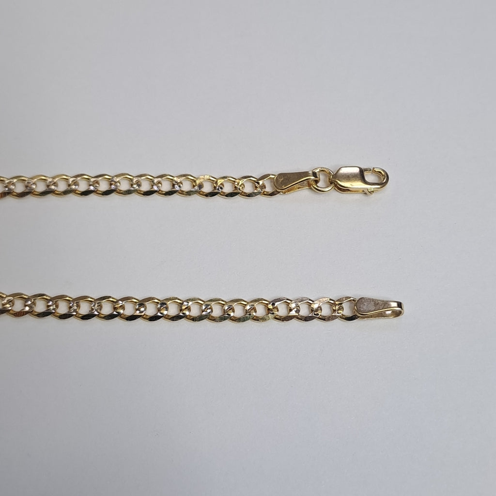 PULSERA BARBADA RODIO 3.1G 18 CM (NUEVO)