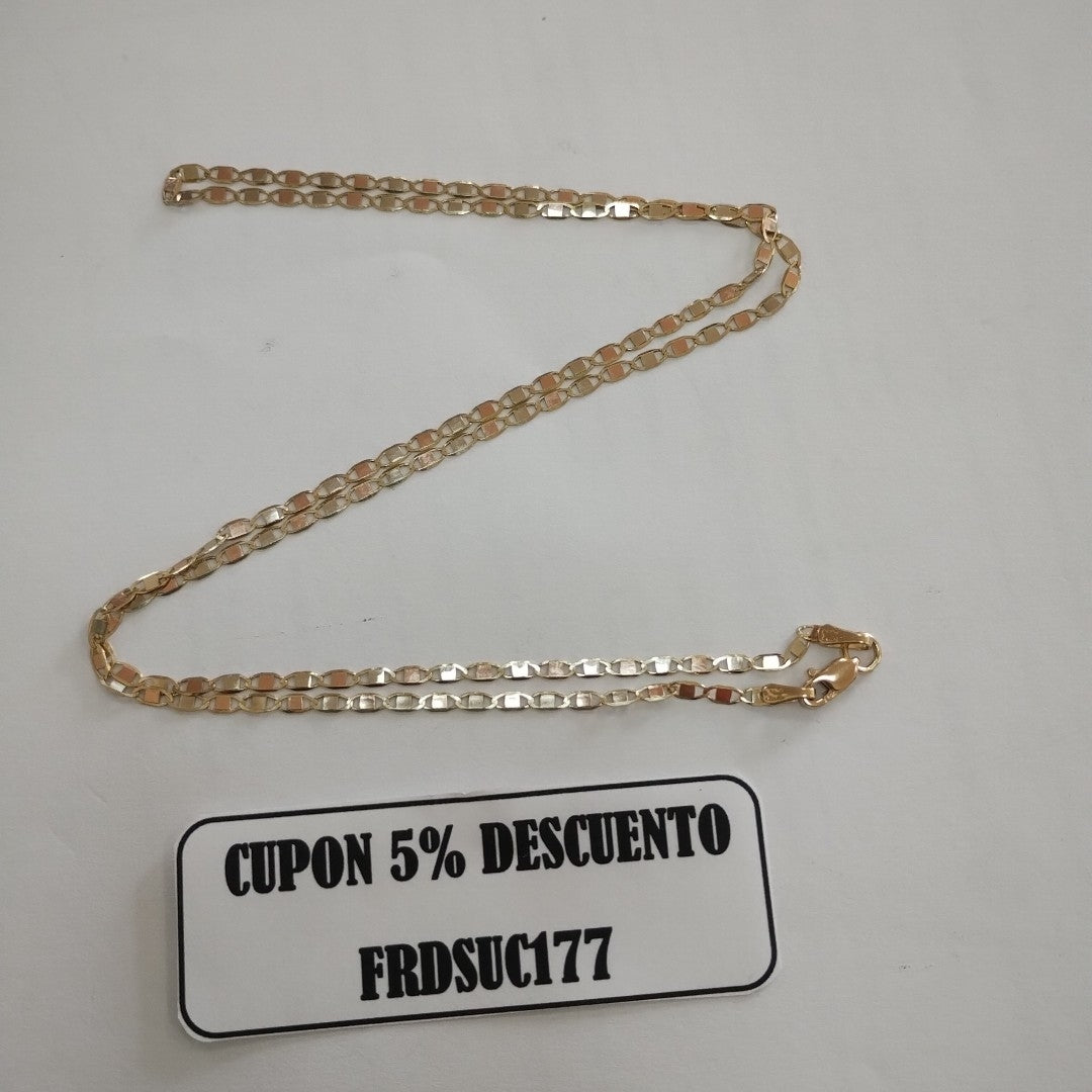 CADENA ESPECIAL MARINERA ESPEJO 3.51G 55 CM (NUEVO)